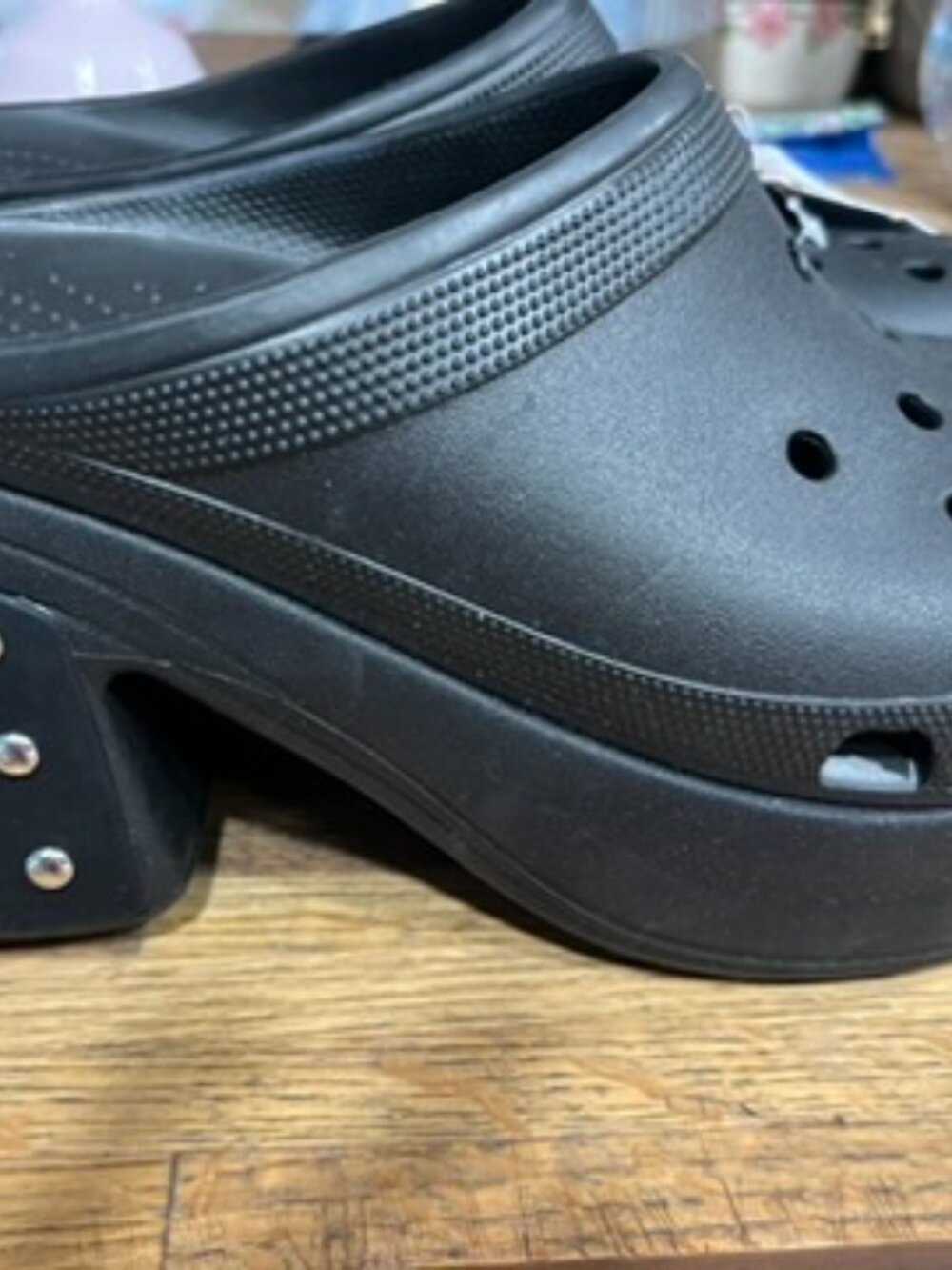 CROCS SIREN STUDDED CLOGS SIZE 11 NWT